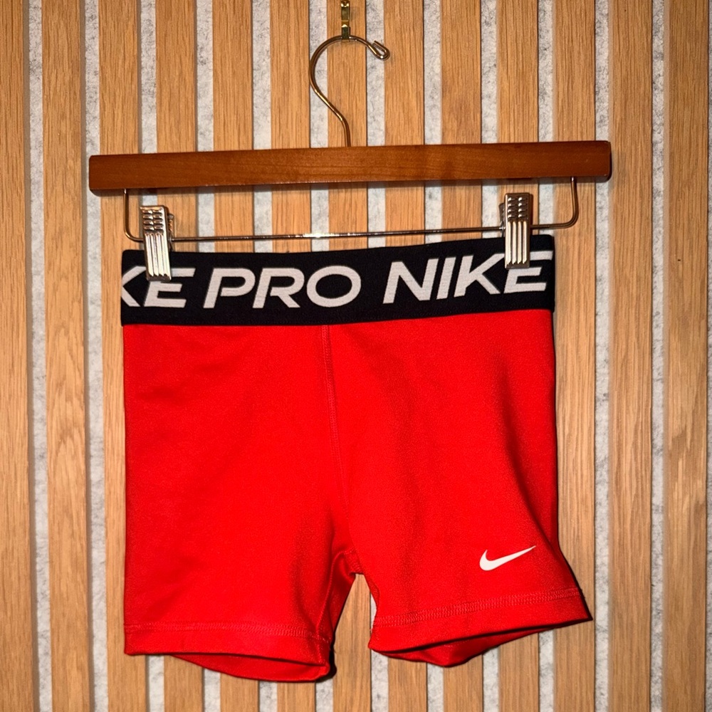 Nike Red Athletic Shorts
